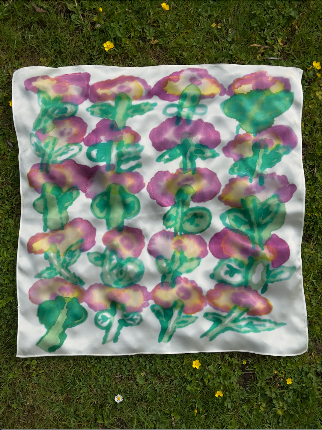 Seidentuch Kollektion Nr.1 / Flower Meadow 1