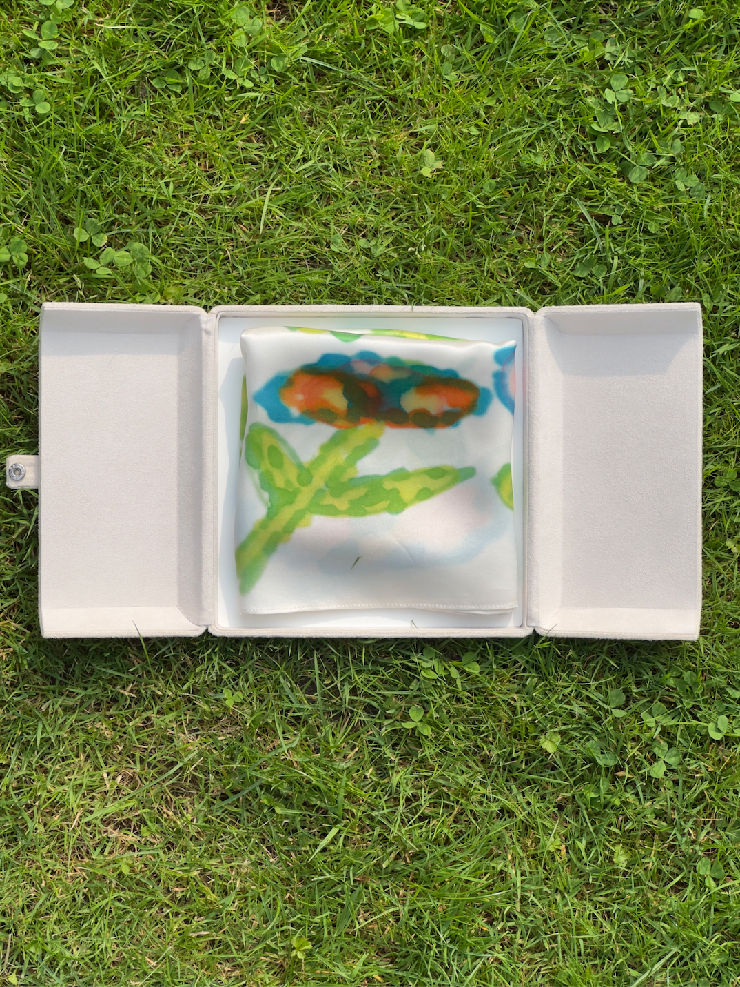 Seidentuch Kollektion Nr.1 / Flower Meadow 2