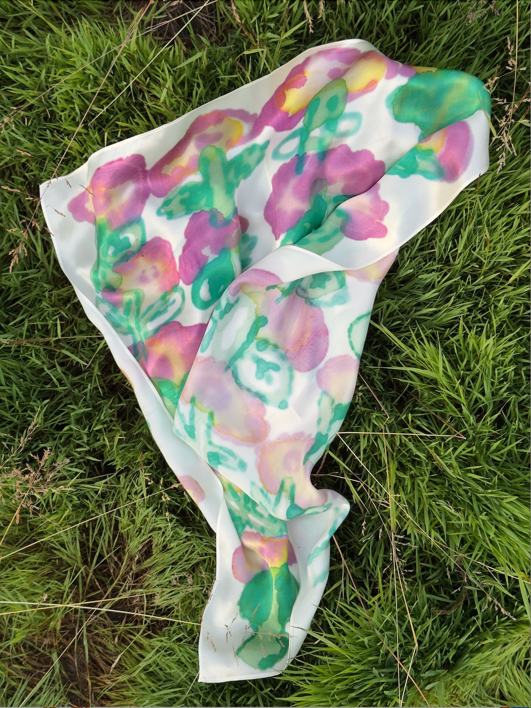 Seidentuch Kollektion Nr.1 / Flower Meadow 1