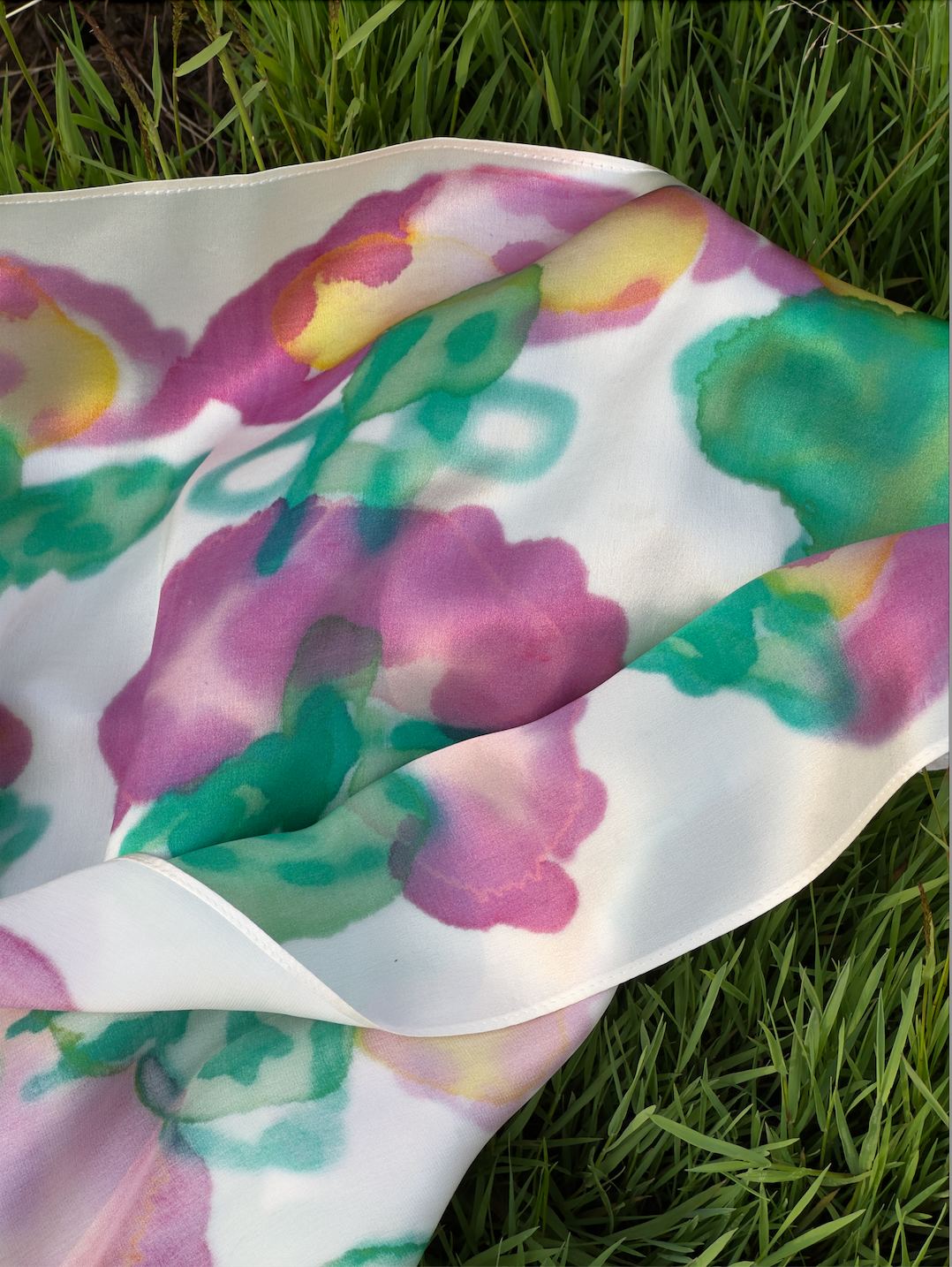 Seidentuch Kollektion Nr.1 / Flower Meadow 1