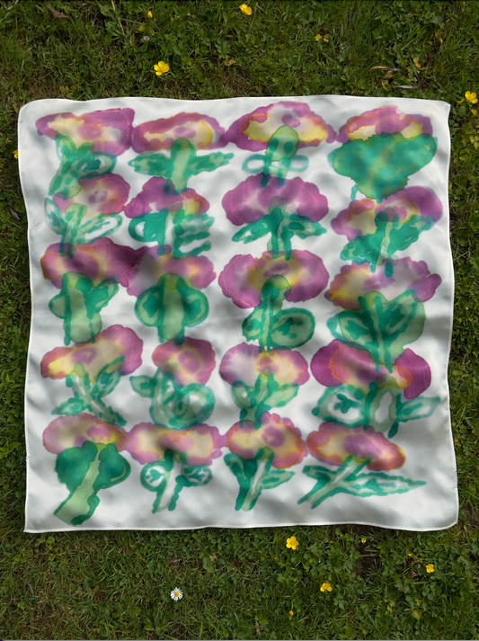 Seidentuch Kollektion Nr.1 / Flower Meadow 1